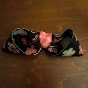 Flower Print Hairbow